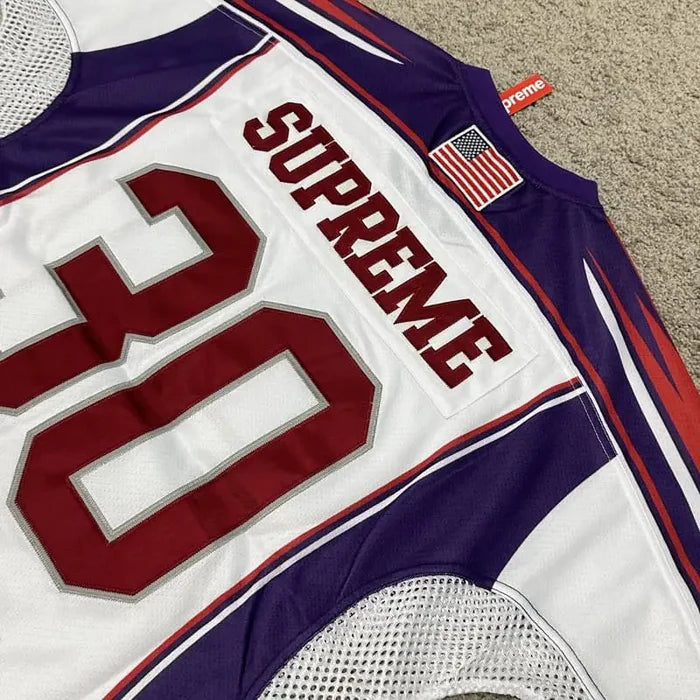 CAMISETA SUPREME SUDDEN DEATH FOOTBALL