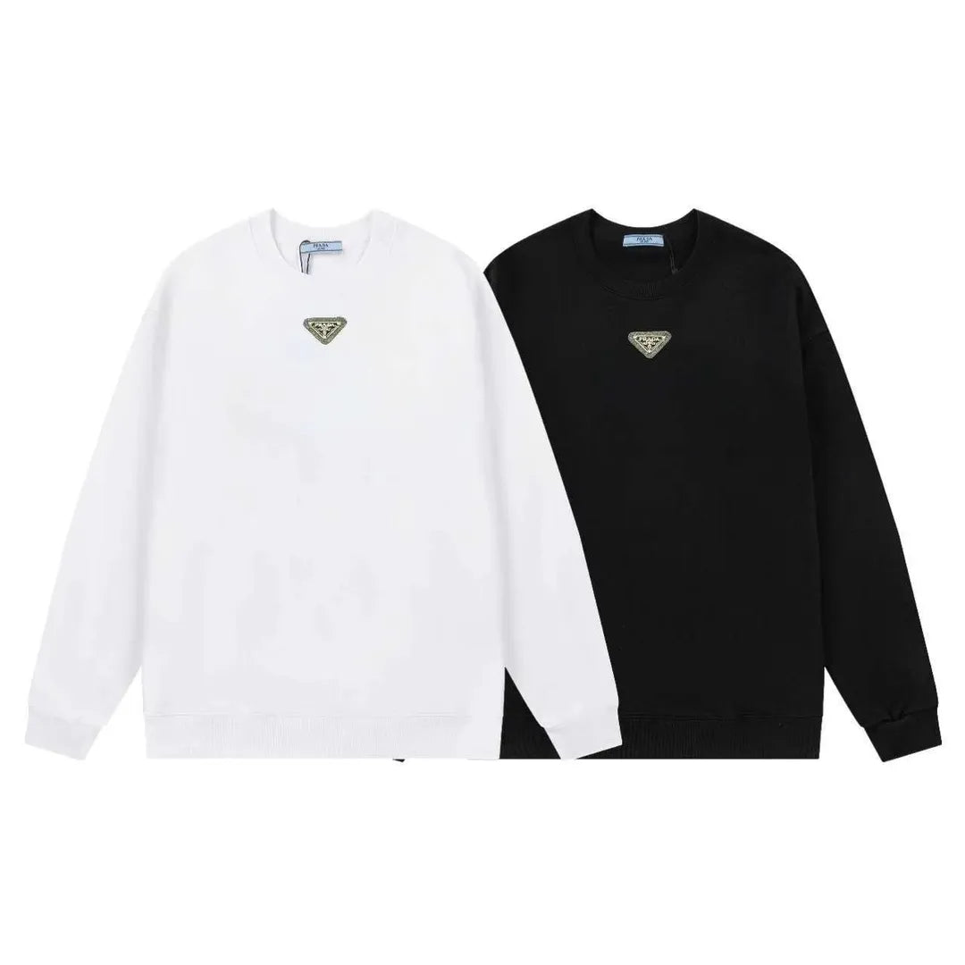 MOLETOM PRADA CREWNECK WHITE