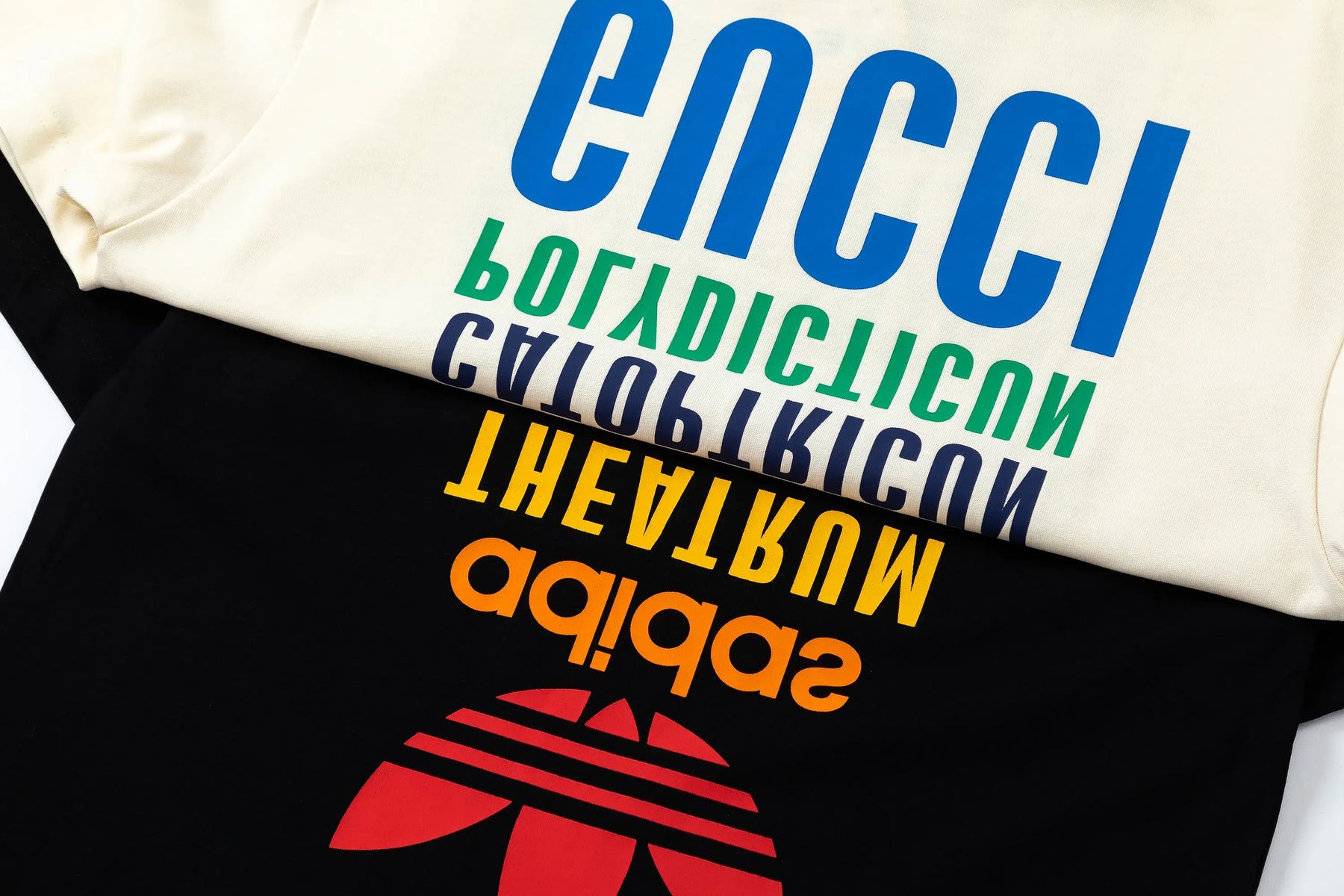 CAMISETA COLAB GUCCI X ADIDAS "REVERSE"