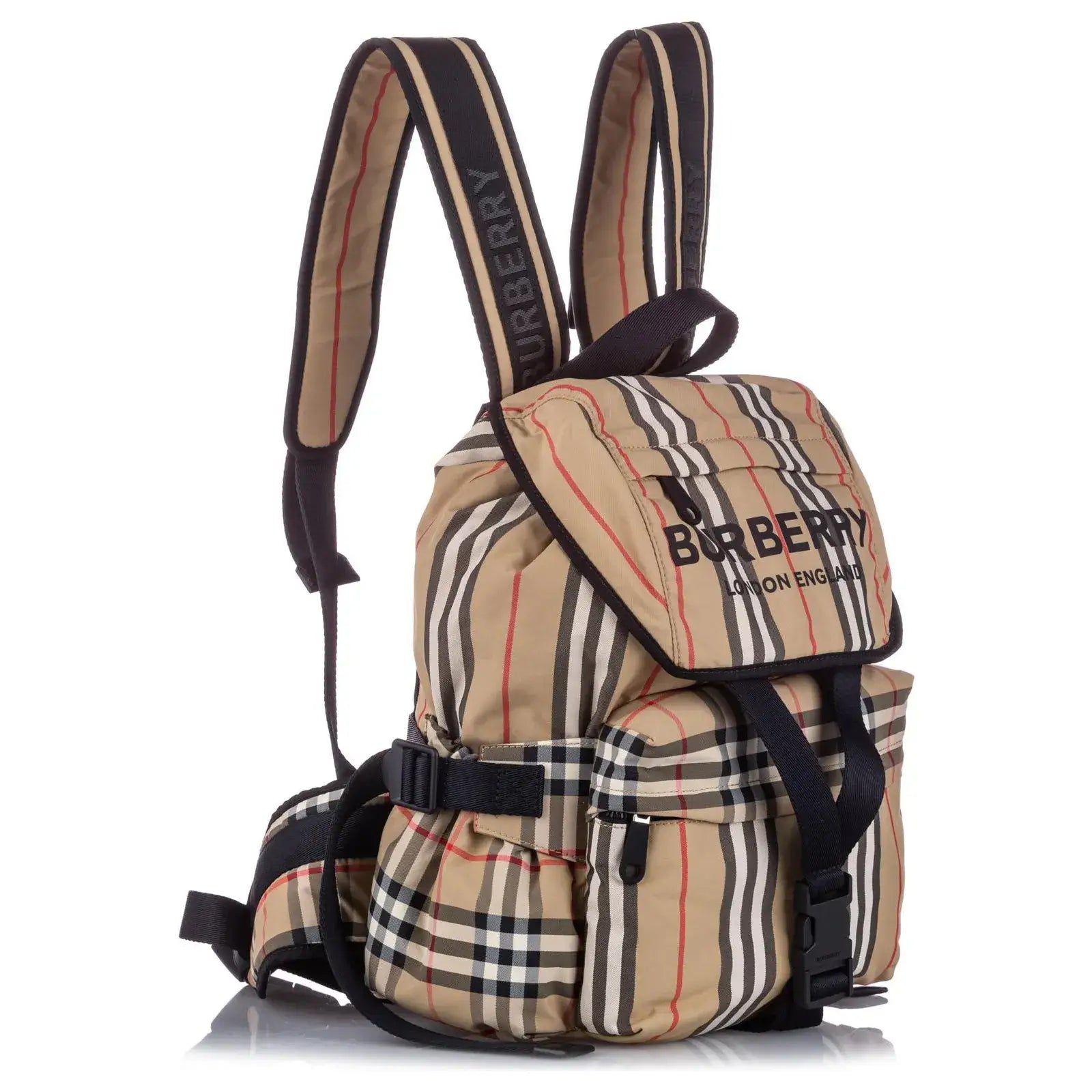 MOCHILA BURBERRY BROWN HOUSE CHECK