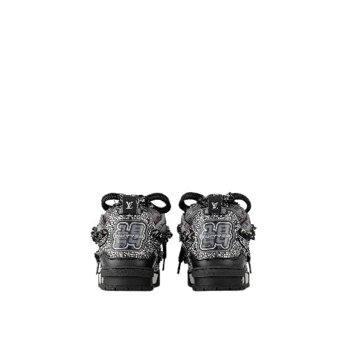 TÊNIS LOUIS VUITTON SKAR BLACK SWAROVSKI MONOGRAM