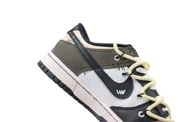 TÊNIS NIKE DUNK X OFF WHITE "DFQ CUSTOM"
