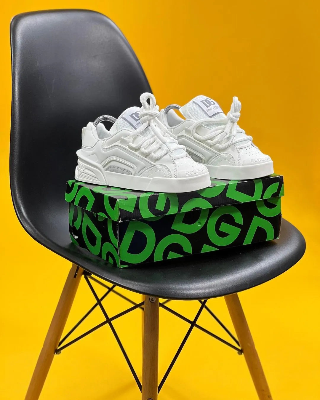 TÊNIS DOLCE & GABBANA "TRIPLE WHITE"