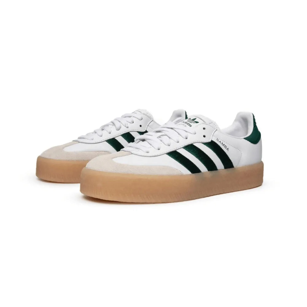 TÊNIS ADIDAS SAMBA CLOUD WHITE COLLEGIATE GREEN