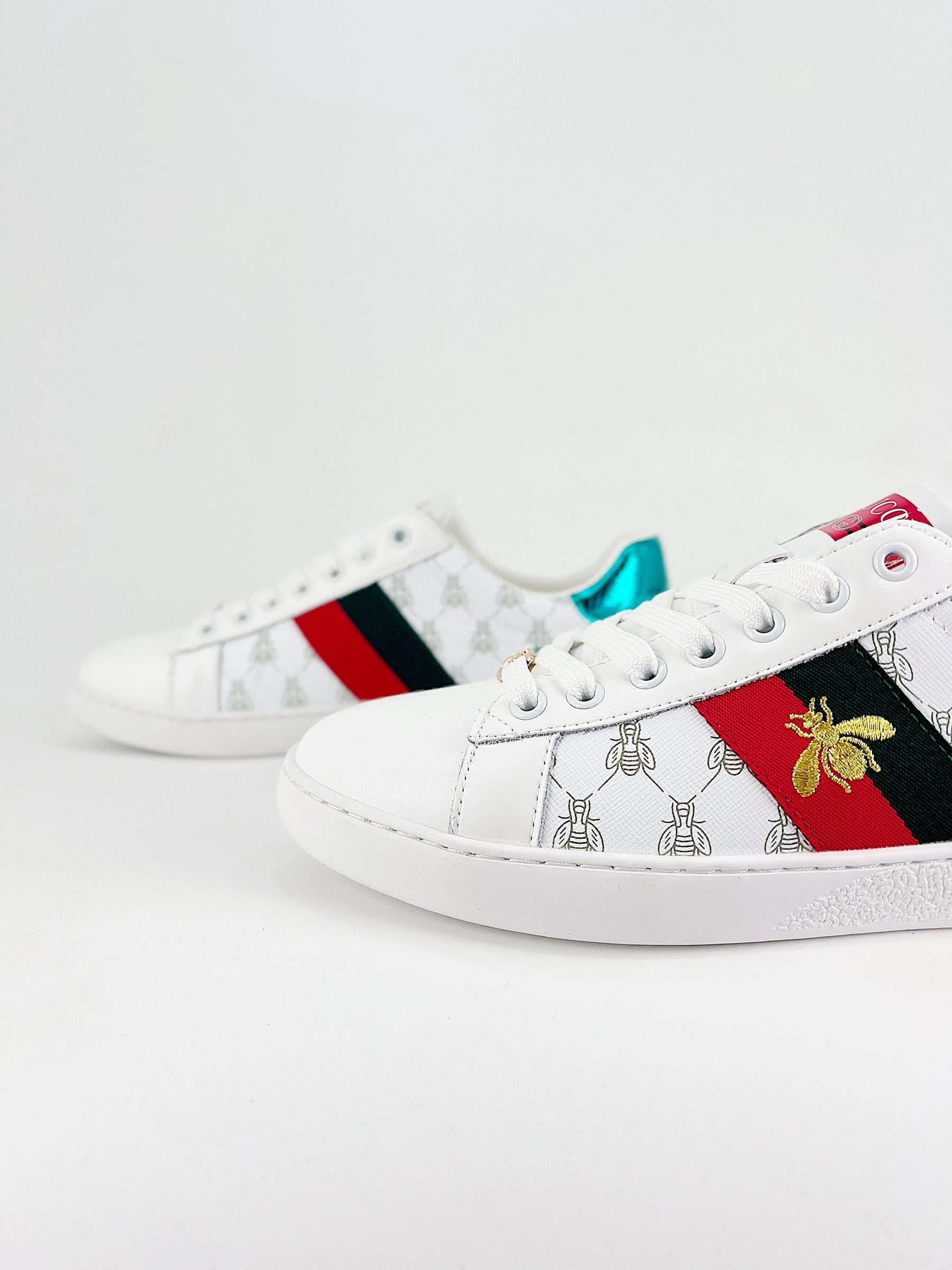 TÊNIS GUCCI ACE BEE WHITE