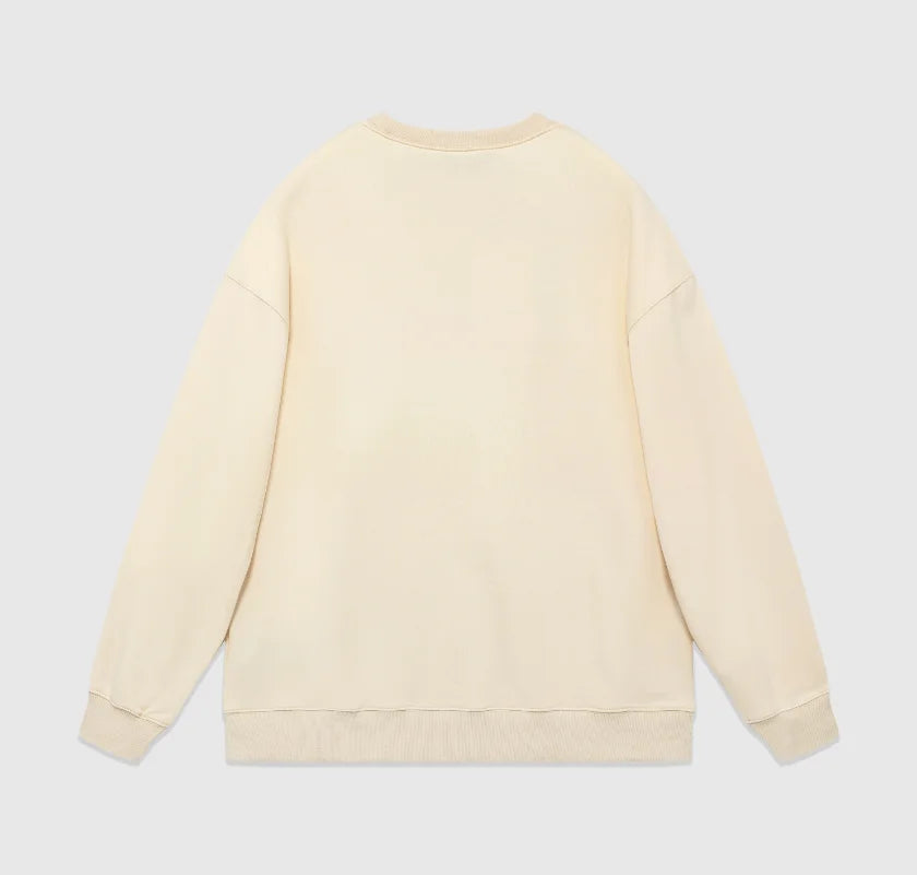 BLUSA GUCCI FLORAL OFF-WHITE