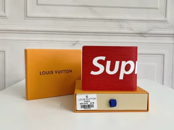 CARTEIRA SUPREME X LOUIS VUITTON