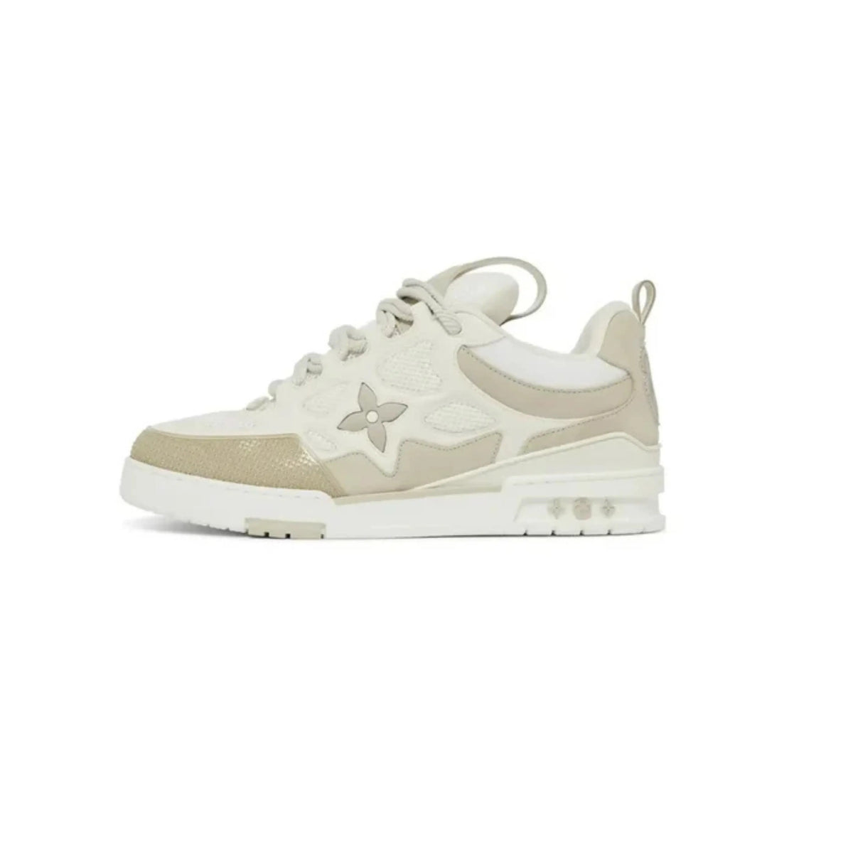 TÊNIS LOUIS VUITTON LV SKATE BEIGE