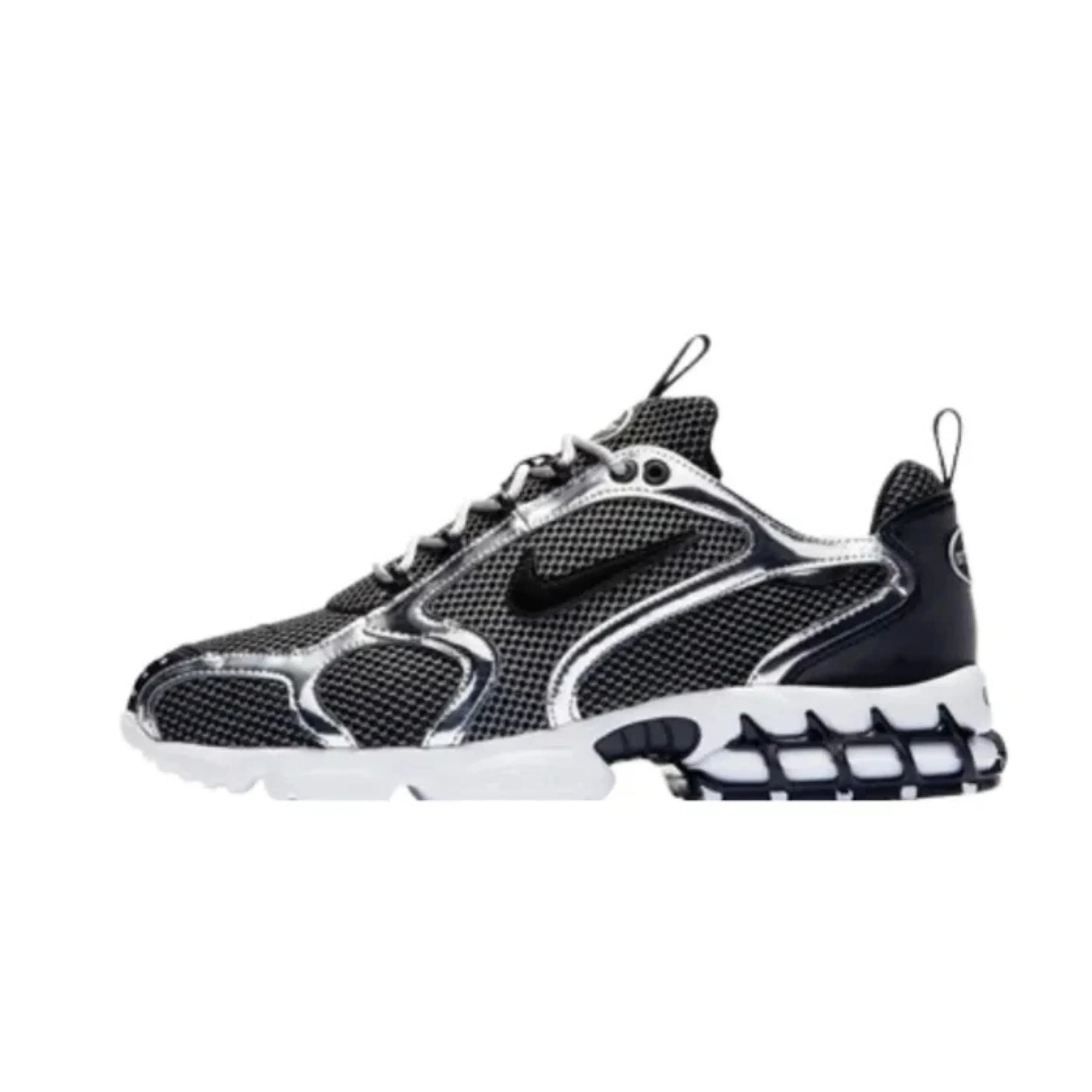 TÊNIS NIKE X STUSSY - AIR ZOOM SPIRIDON CAGE 2 "PURE PLATINUM"
