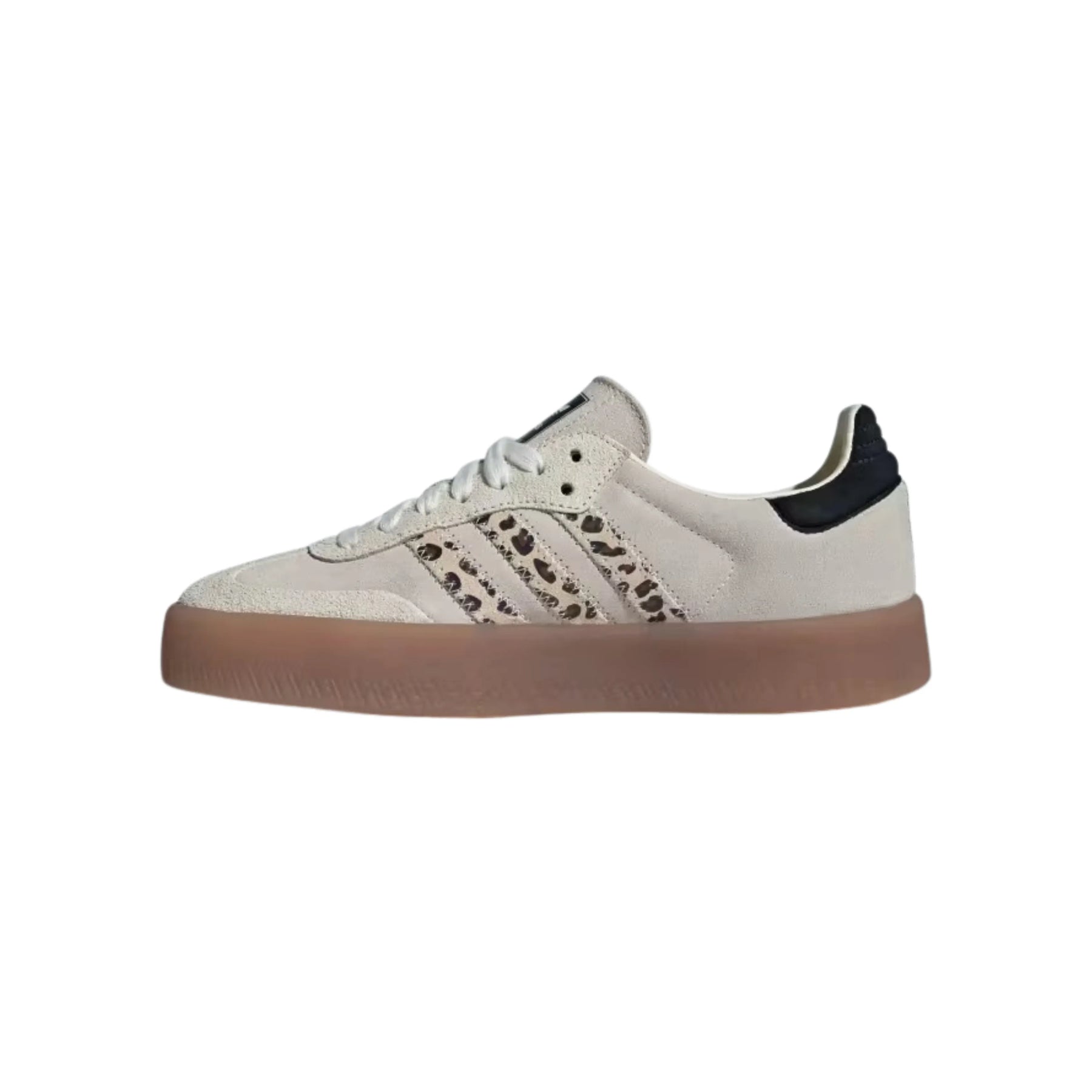 TÊNIS ADIDAS SAMBAE LEOPARD OFF WHITE