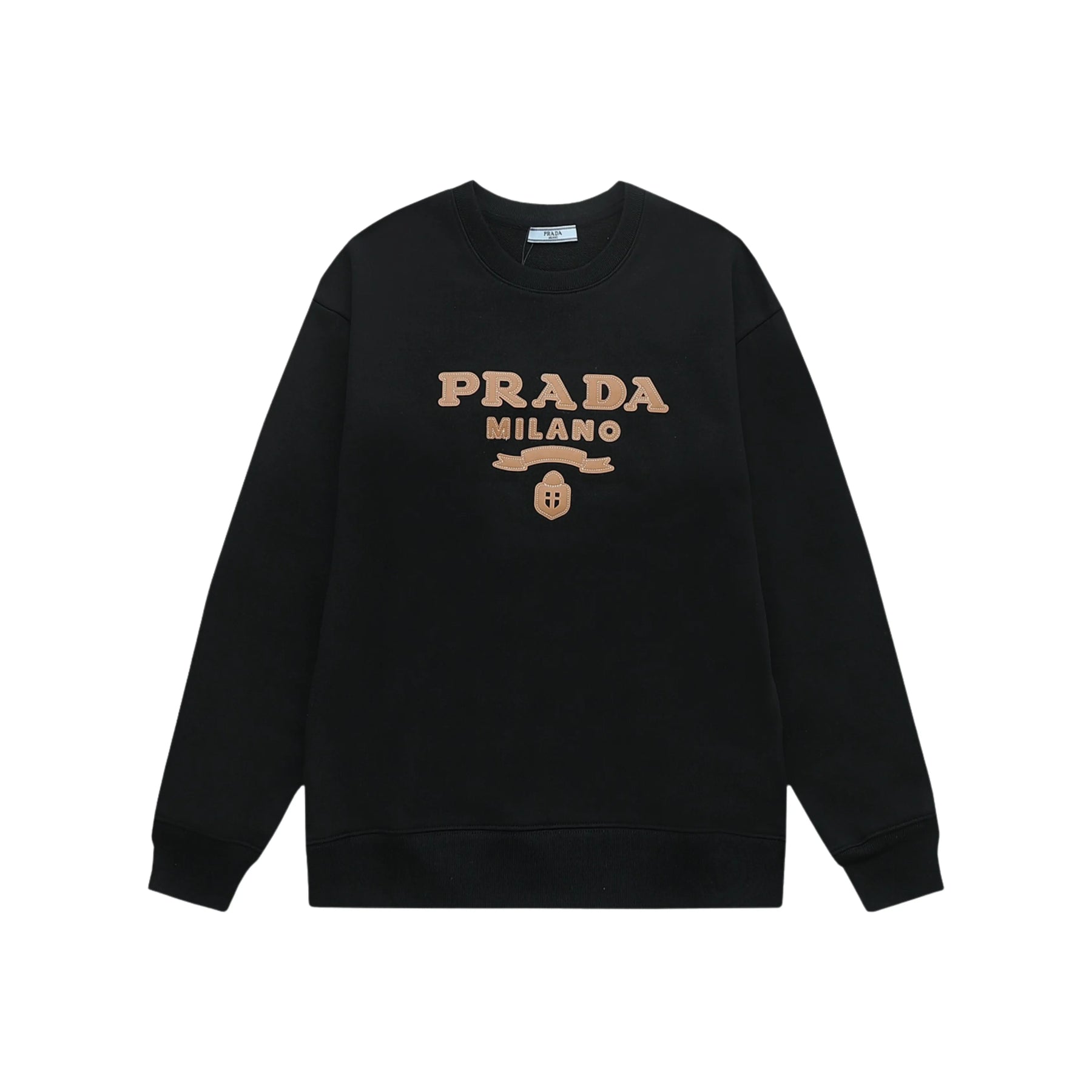 MOLETOM PRADA MILANO BLACK