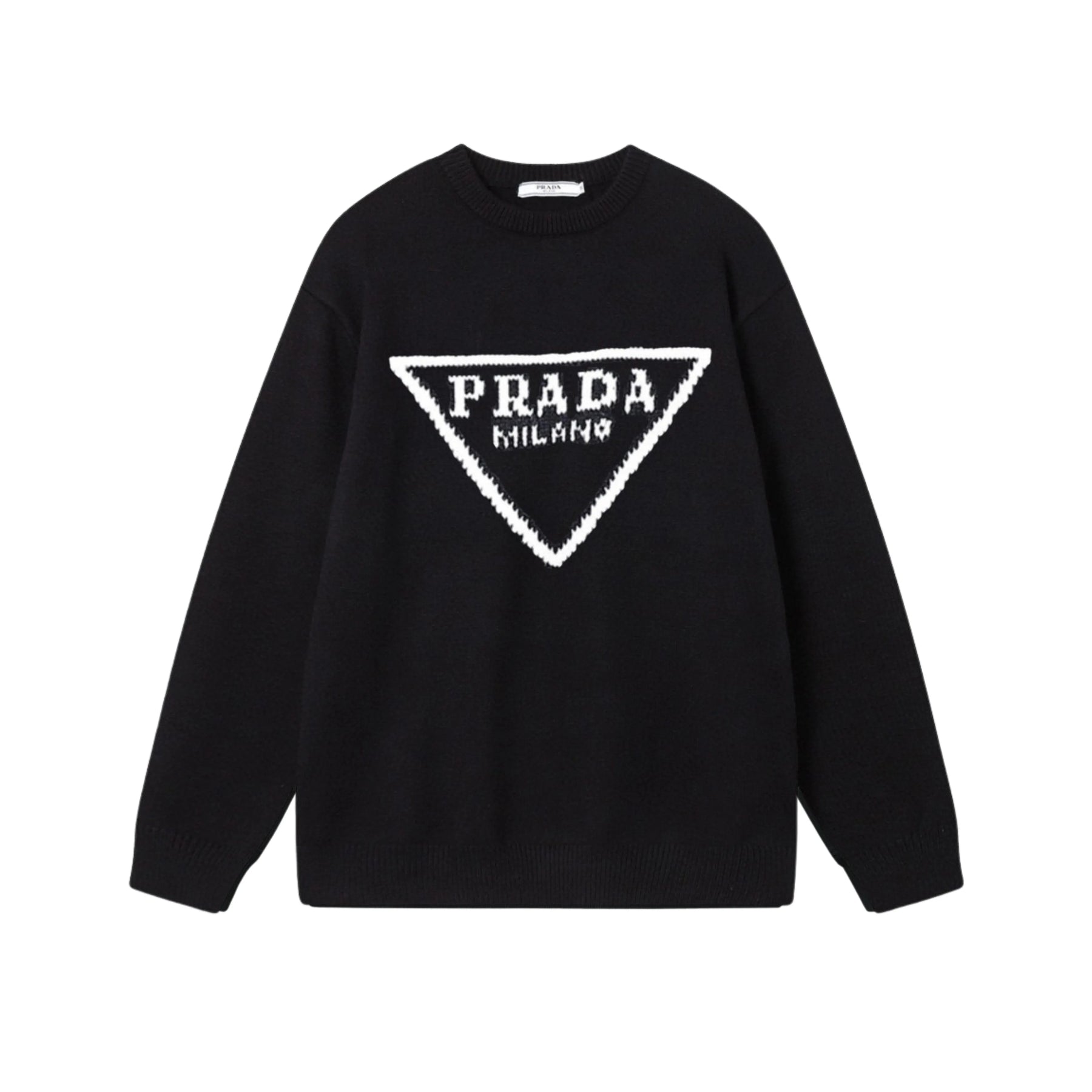 SUÉTER PRADA TRIANGLE BLACK