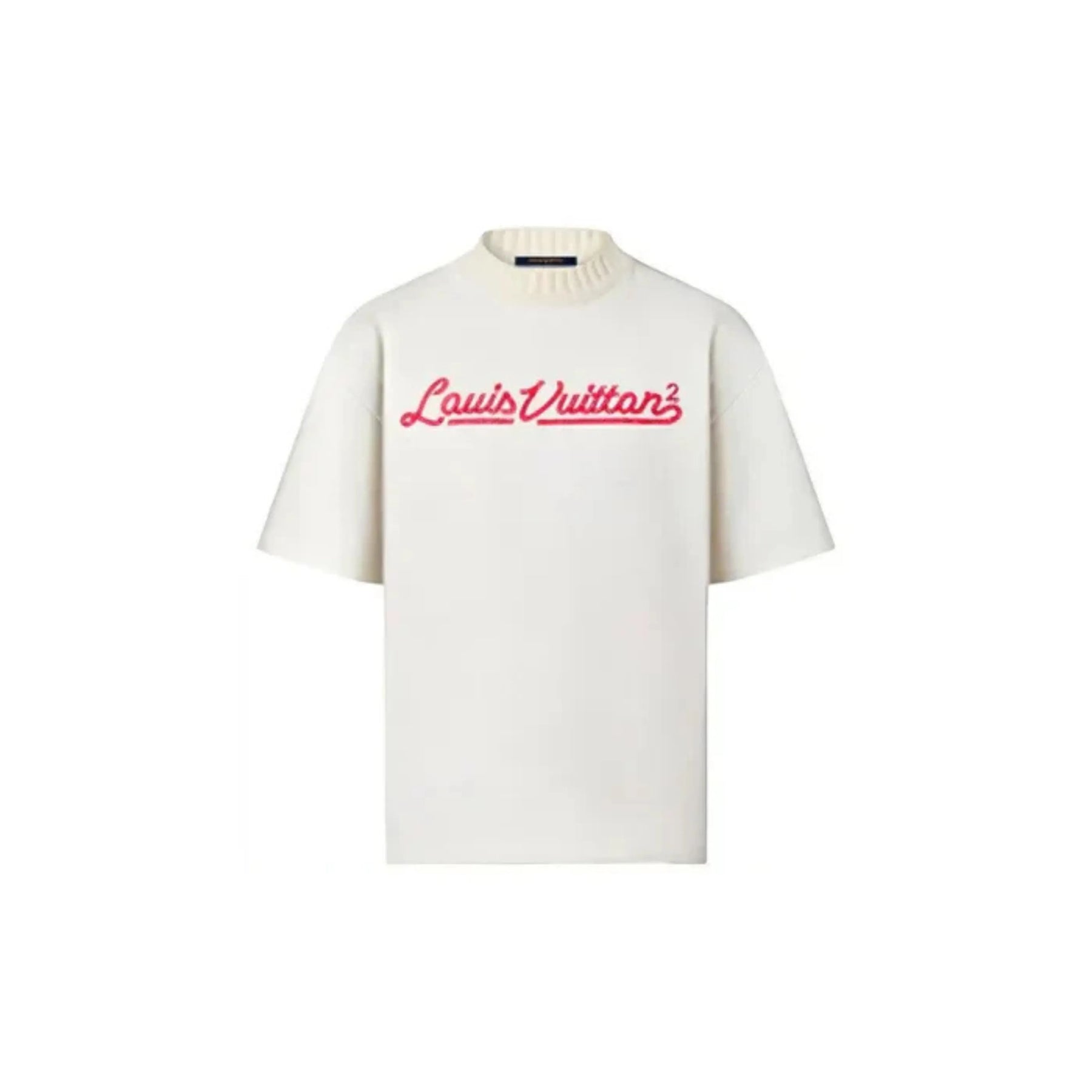 CAMISETA LOUIS VUITTON X NIGO EMBROIDERED MOCKNECK