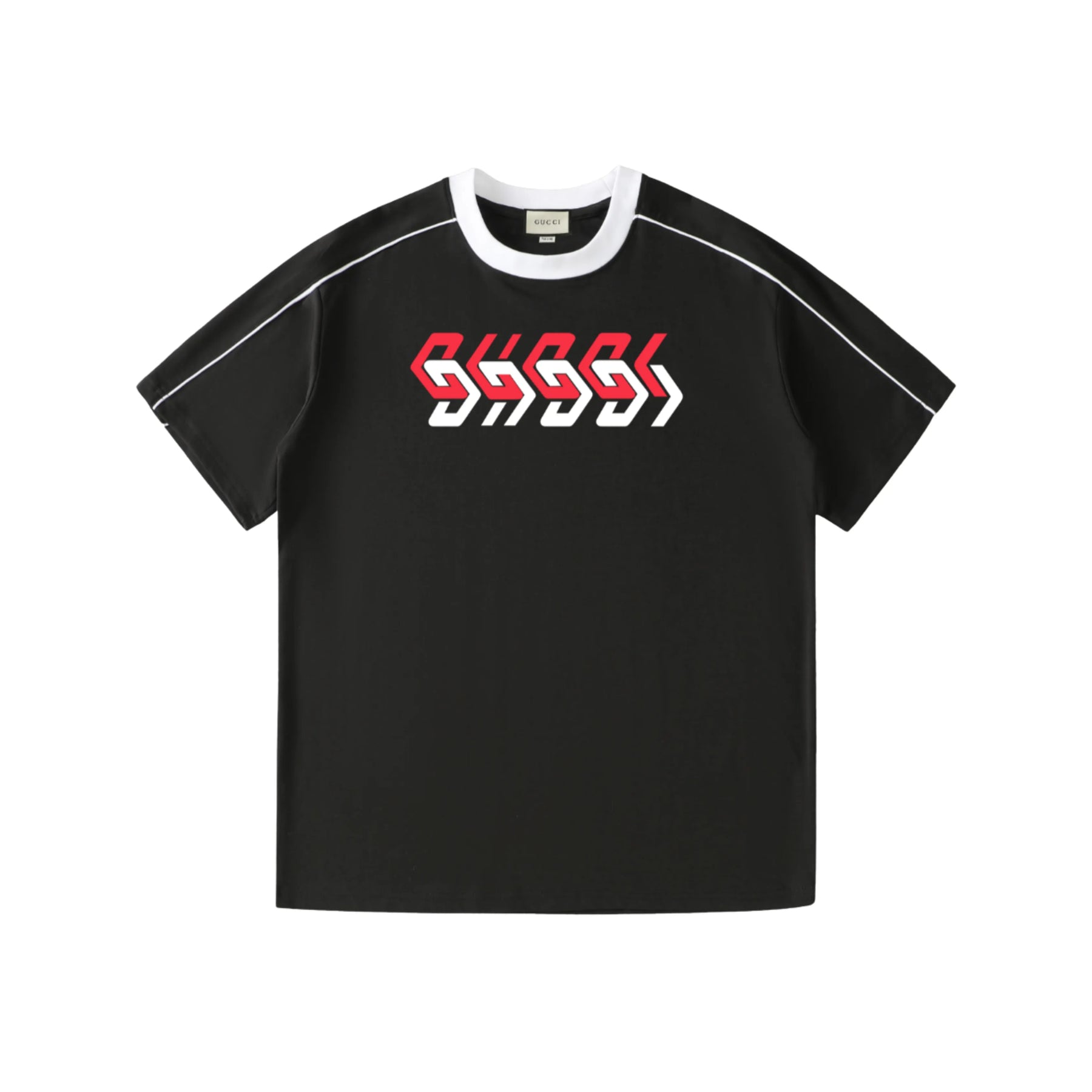 CAMISETA GUCCI / SPORT STRIPES BLACK