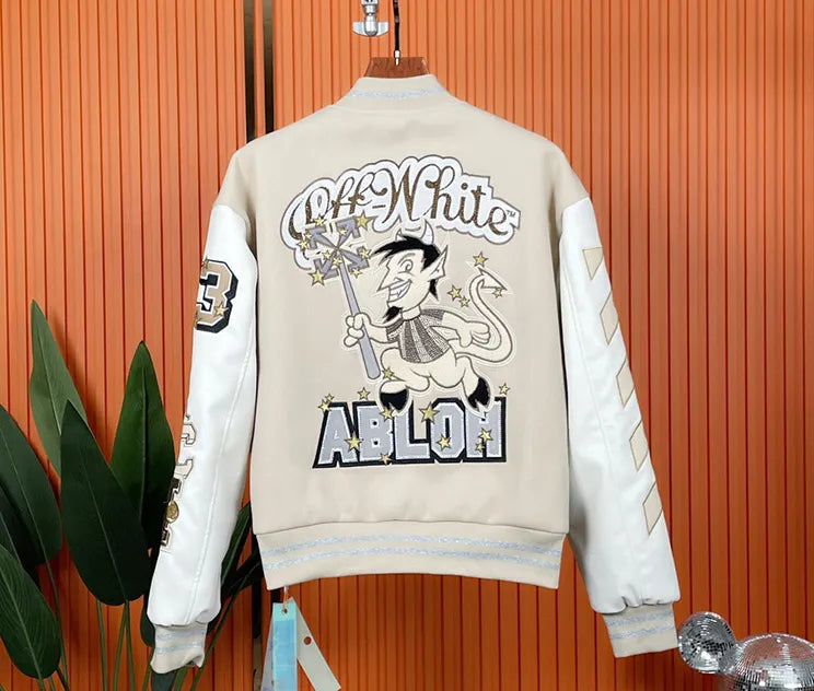 JAQUETA OFF WHITE ABLON