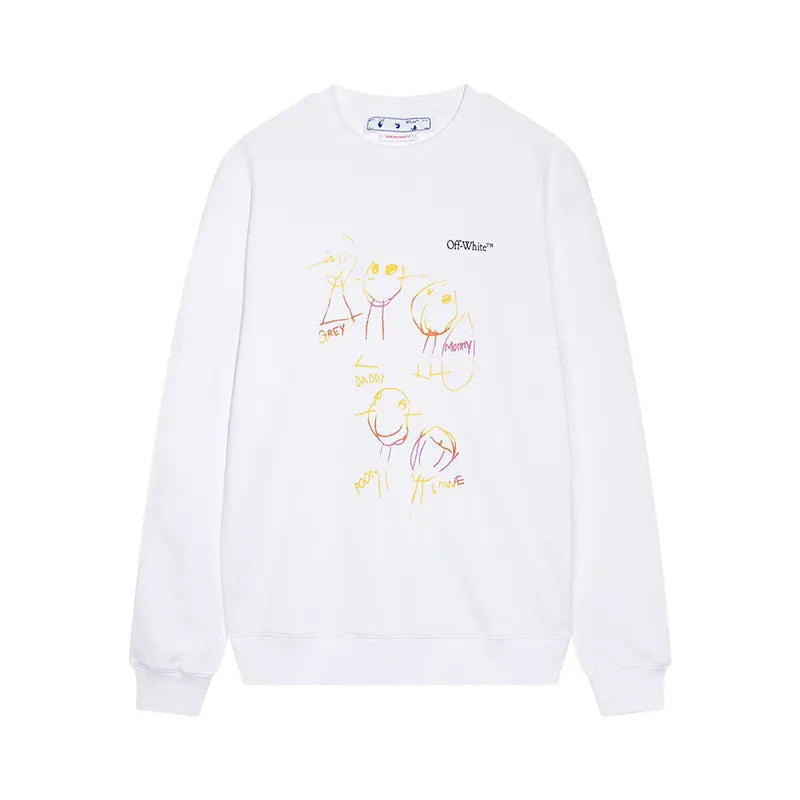 MOLETOM OFF WHITE PAINT