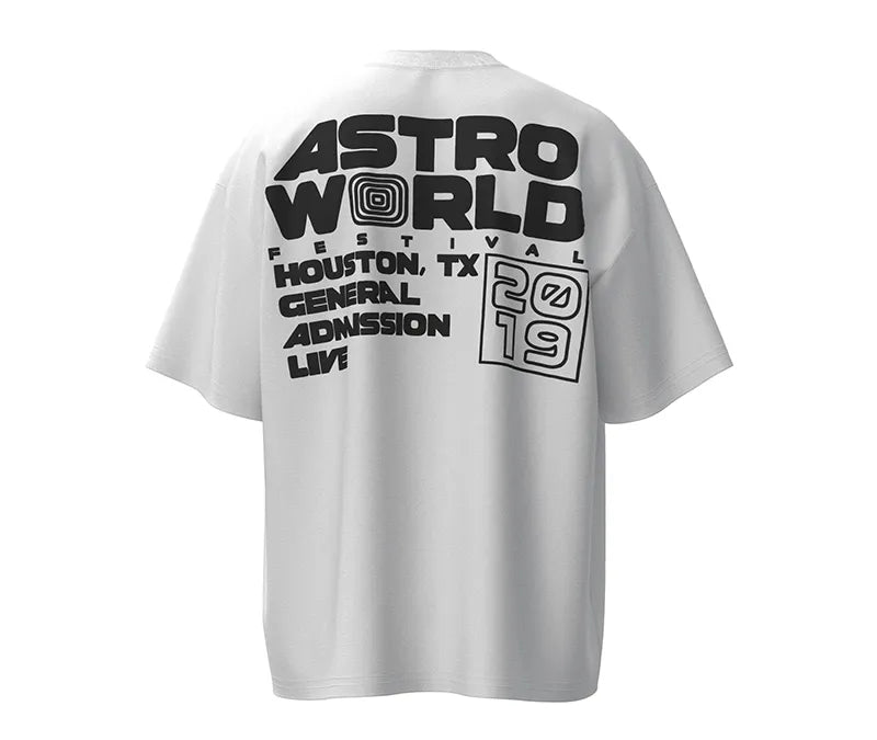 CAMISETA ASTROWORLD TRAVIS SCOTT STAFF
