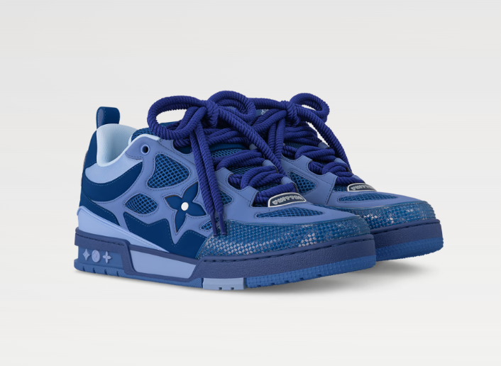 TÊNIS LOUIS VUITTON LV SKATE BLUE