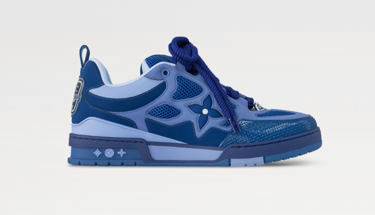 TÊNIS LOUIS VUITTON LV SKATE BLUE