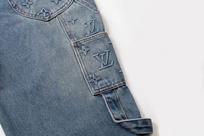CALÇA LOUIS VUITTON JEANS BAGGY