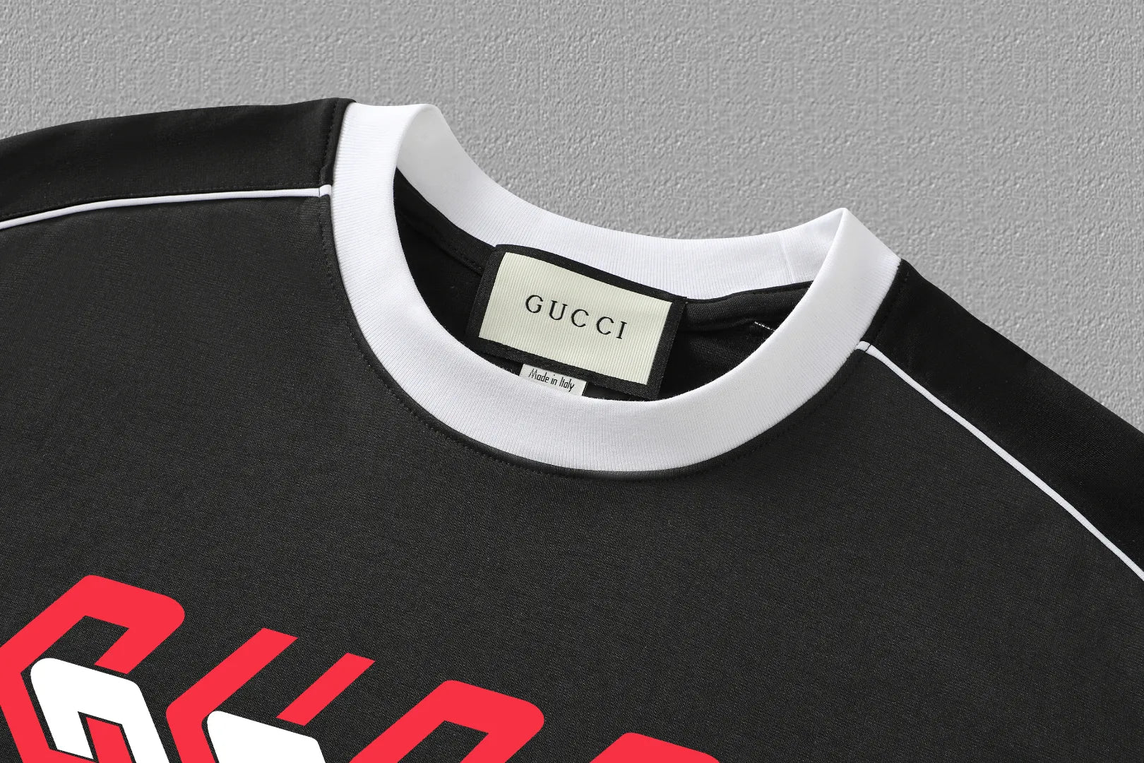 CAMISETA GUCCI / SPORT STRIPES BLACK