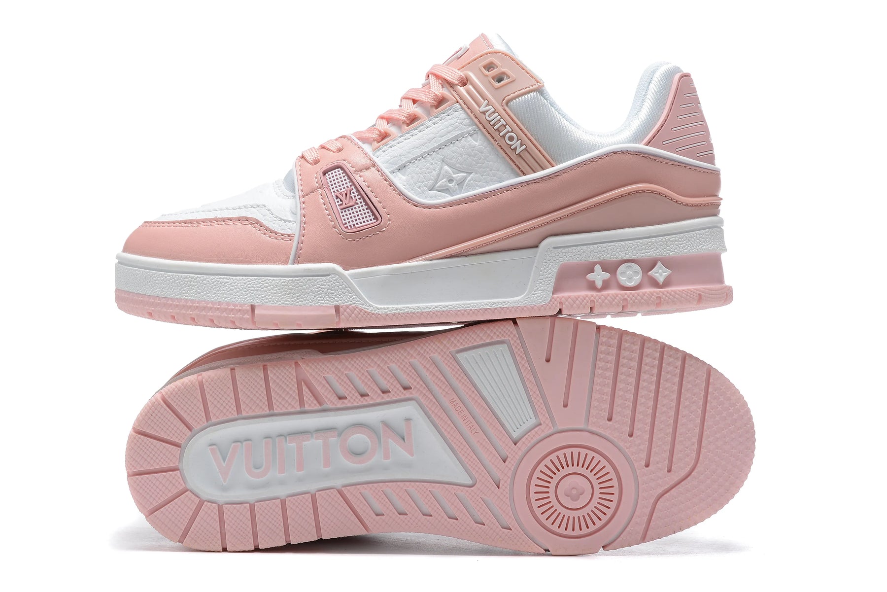 TÊNIS LOUIS VUITTON TRAINER SNEAKER PINK