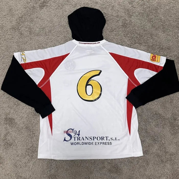 CONJUNTO SUPREME HOODED SOCCER “WHITE”