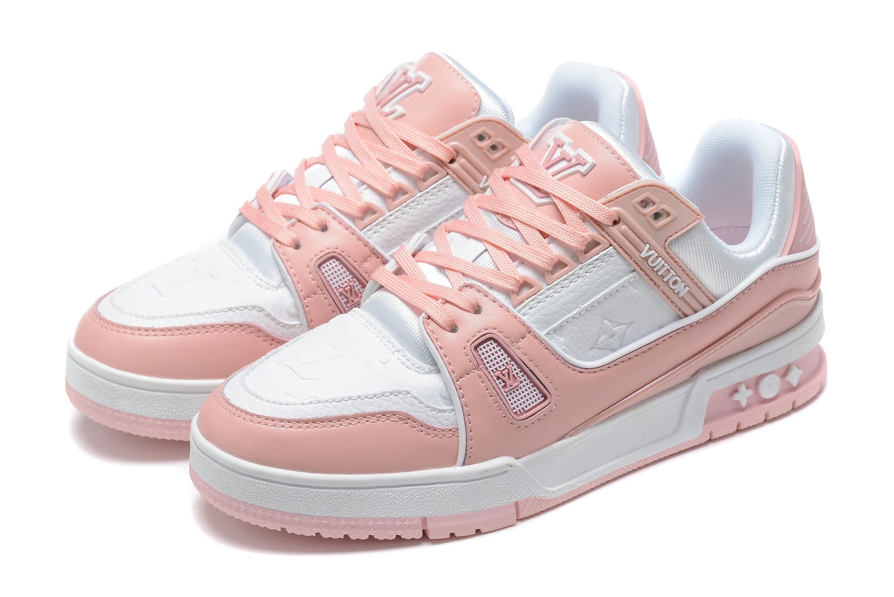 TÊNIS LOUIS VUITTON TRAINER SNEAKER PINK