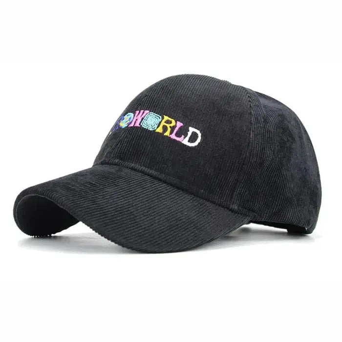 BONÉ STRAPBACK ASTROWORLD BLACK