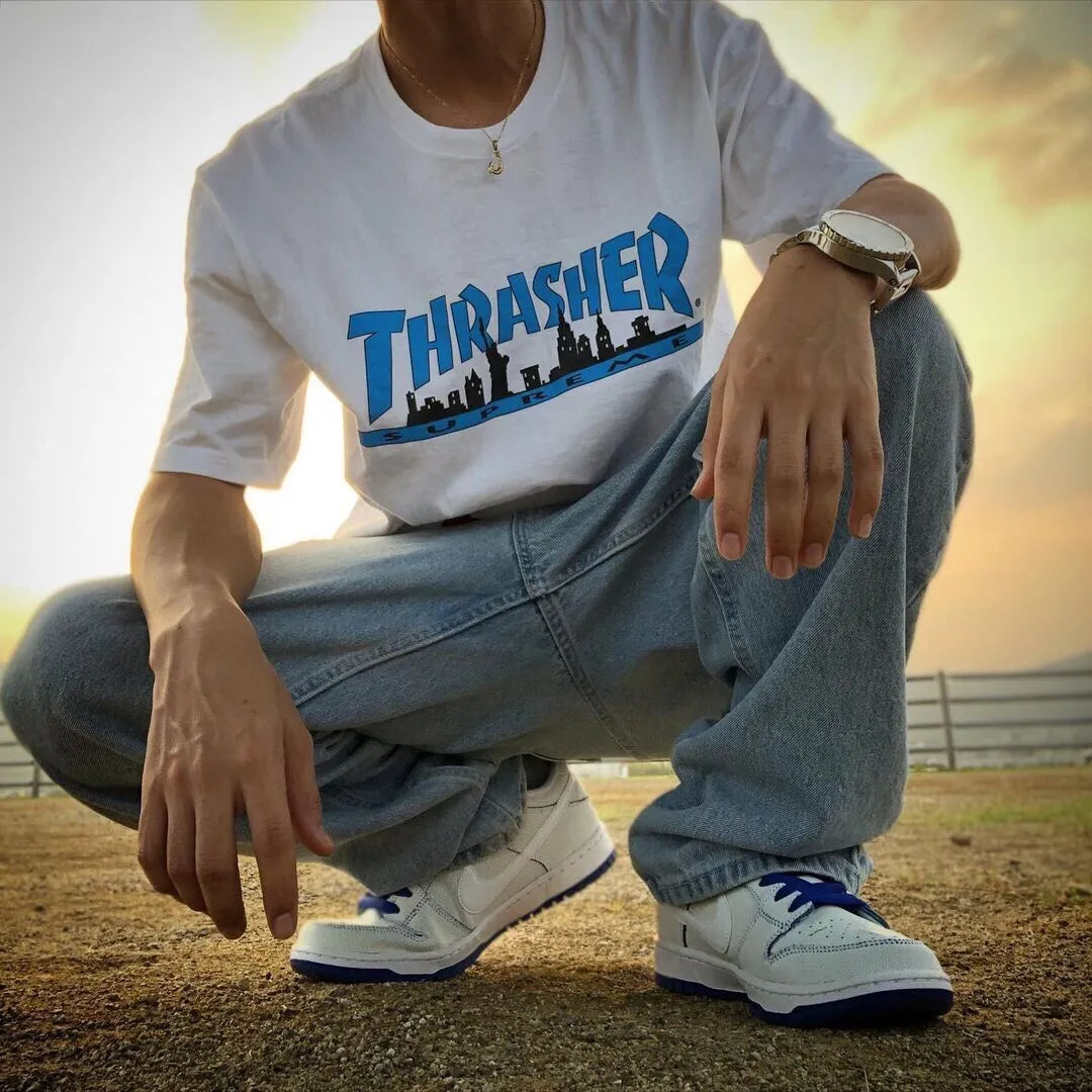 CAMISETA THRASHER X SUPREME "NEW YORK"