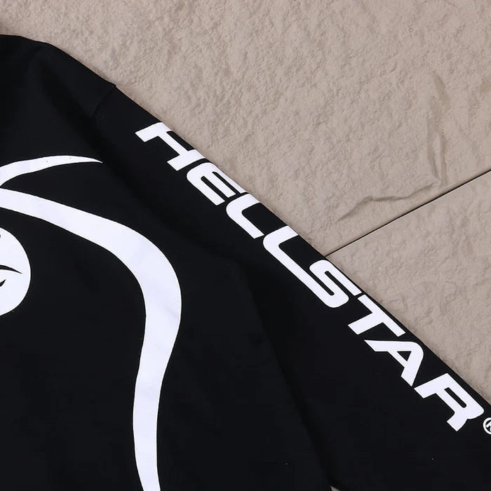 MOLETOM HELLSTAR SPORTS JET BLACK