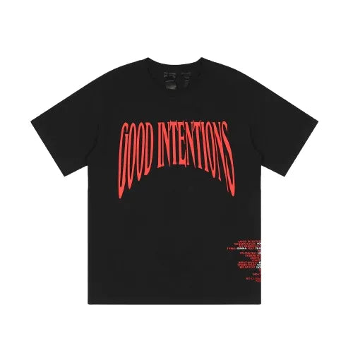 CAMISETA VLONE X TRAVIS SCOTT "GOOD INTENTIONS"