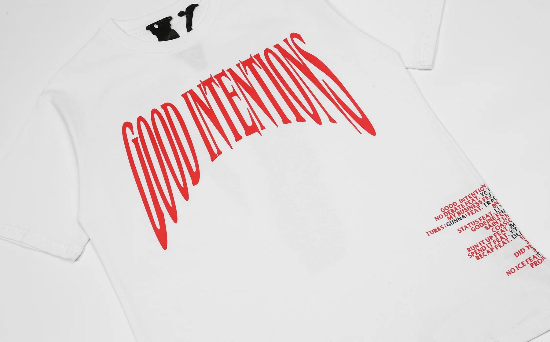 CAMISETA VLONE X TRAVIS SCOTT "GOOD INTENTIONS"