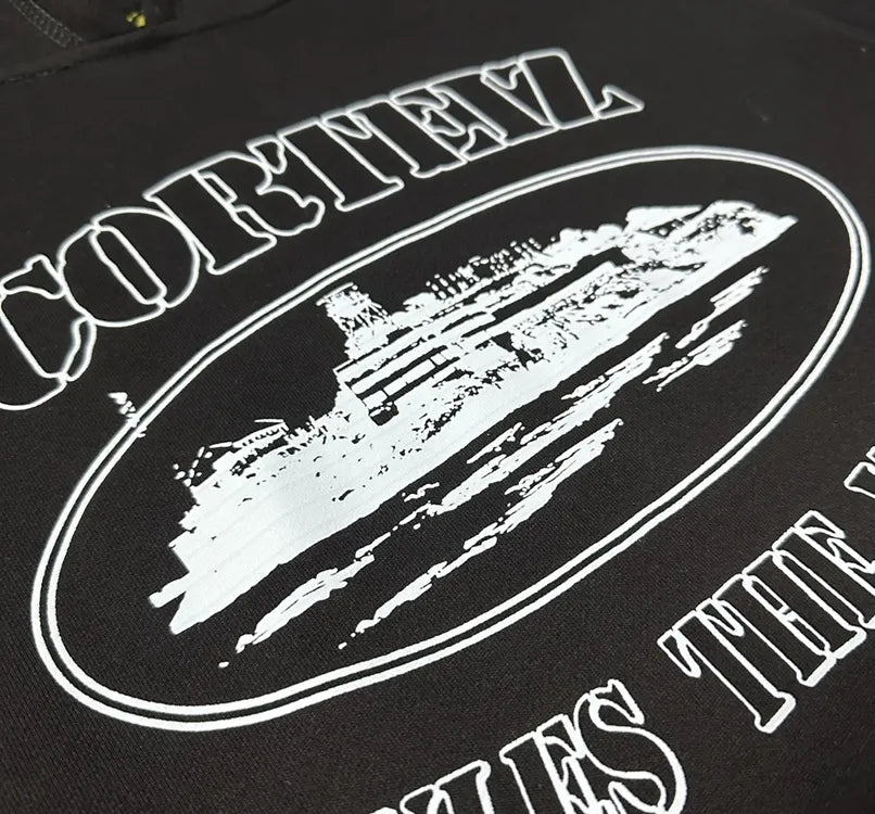 CONJUNTO MOLETOM CORTEIZ ALL BLACK