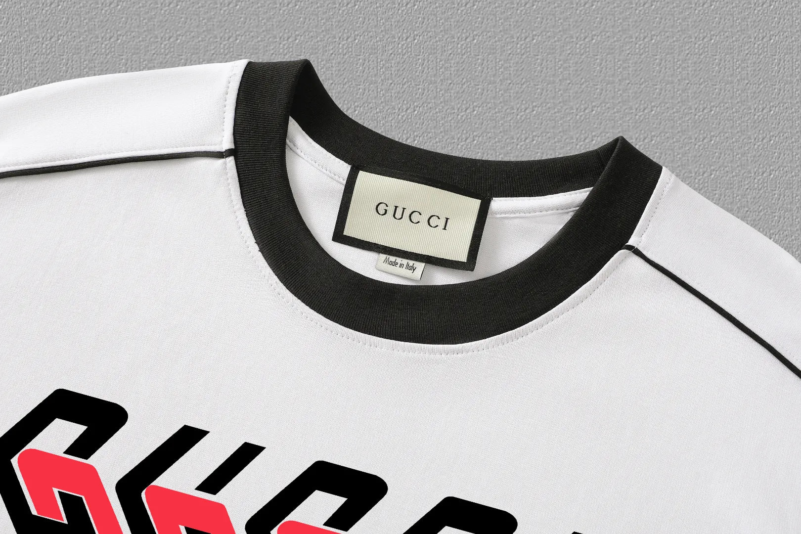 CAMISETA GUCCI / SPORT STRIPES BLACK
