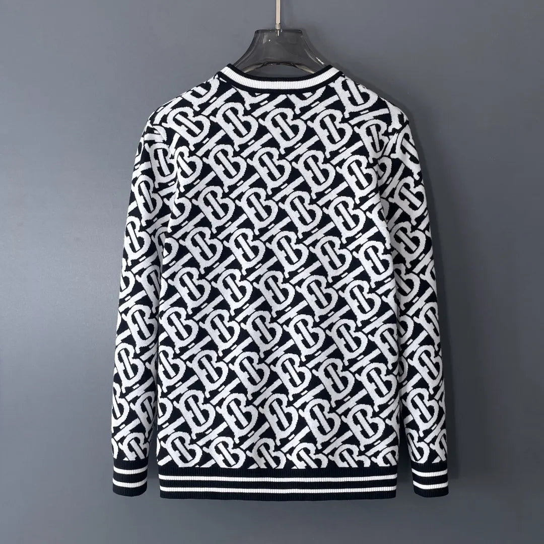SUÉTER BURBERRY MONOGRAM TB ALL OVER