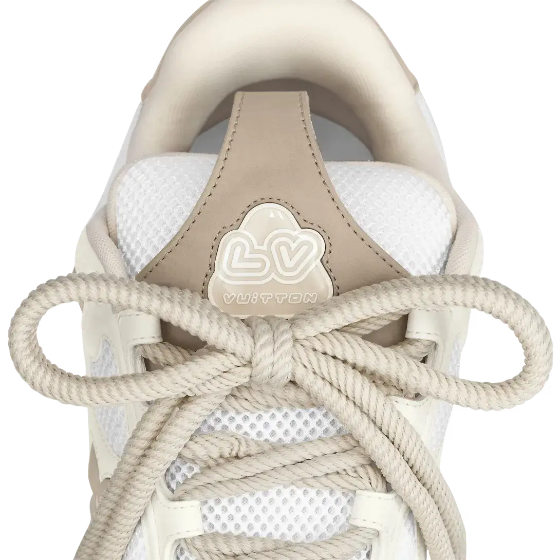 TÊNIS LOUIS VUITTON LV SKATE BEIGE