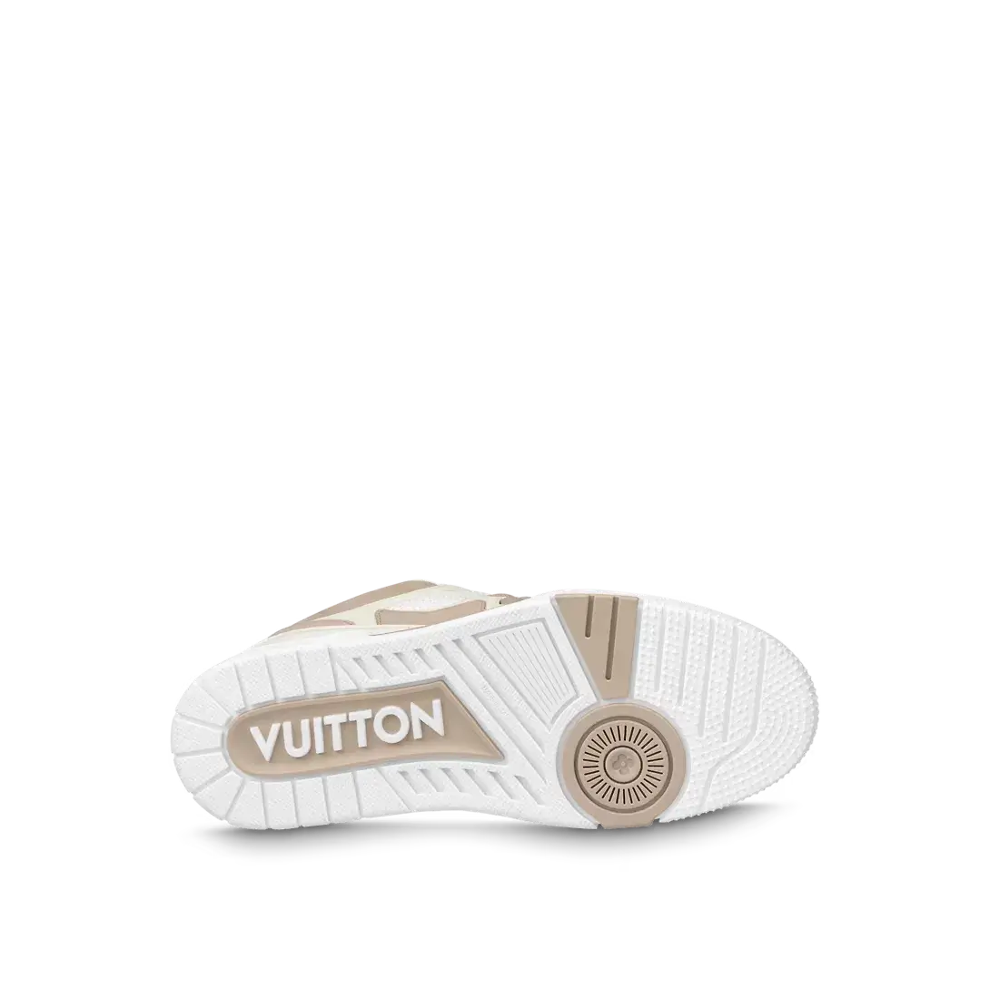 TÊNIS LOUIS VUITTON LV SKATE BEIGE