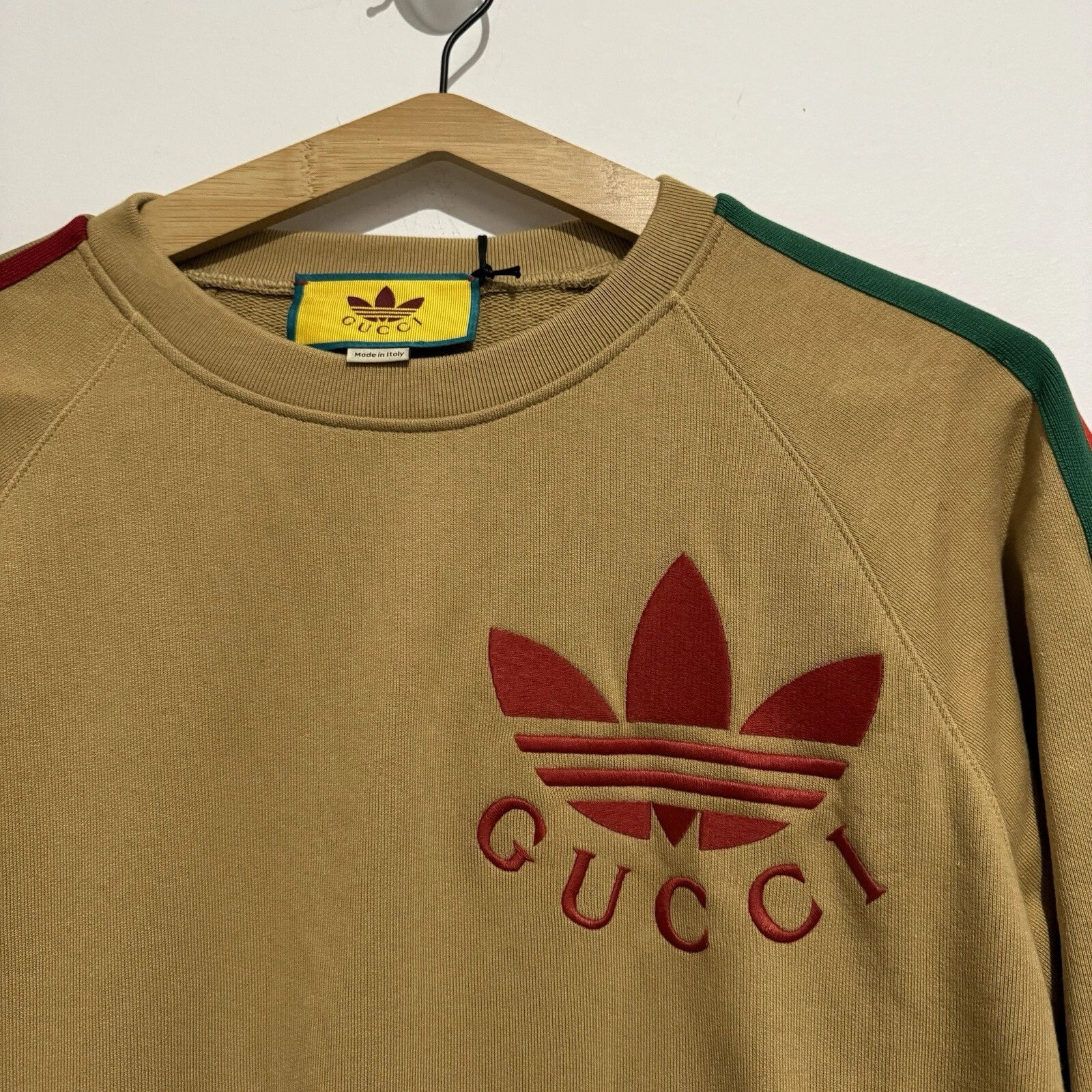BLUSA ADIDAS X GUCCI "COTTON JERSEY SWEATSHIRT"