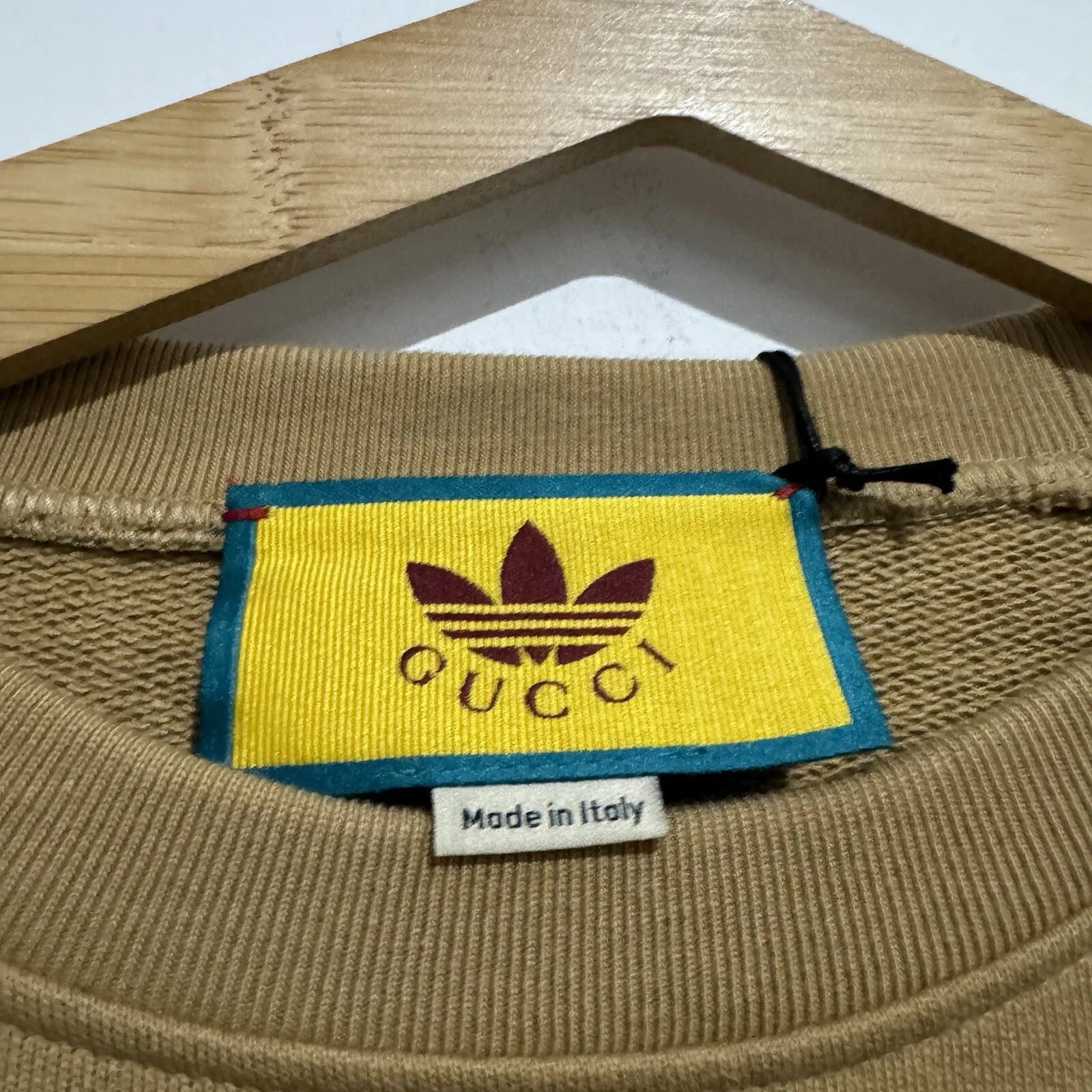 BLUSA ADIDAS X GUCCI "COTTON JERSEY SWEATSHIRT"