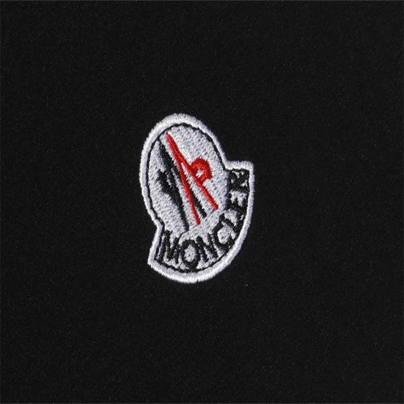 BERMUDA MONCLER BLACK LOGO