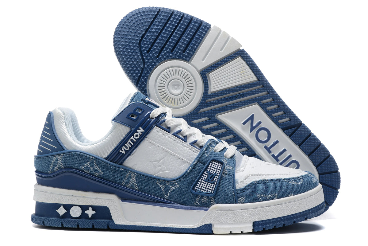 TÊNIS LOUIS VUITTON TRAINER BLUE