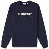 MOLETOM BURBERRY LOGO NAVY