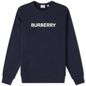 MOLETOM BURBERRY LOGO NAVY