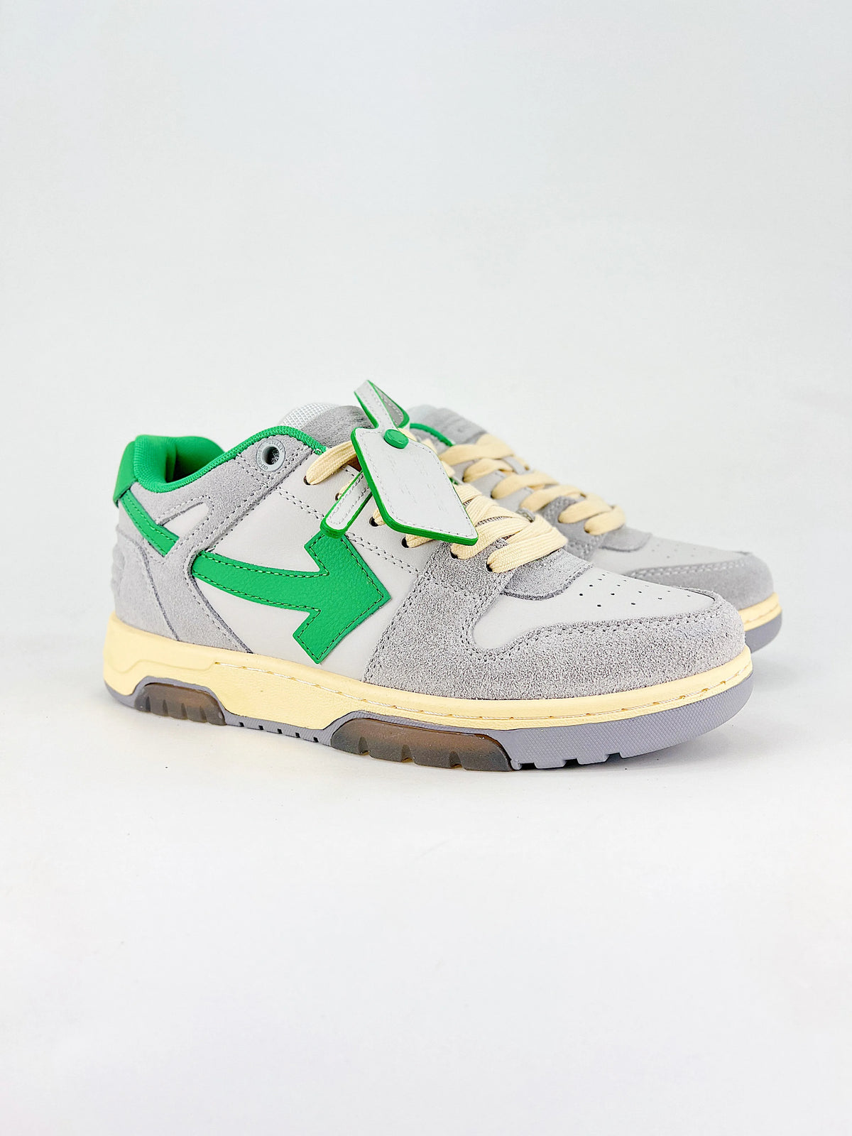 TÊNIS OFF-WHITE OUT OF OFFICE GREY GREEN