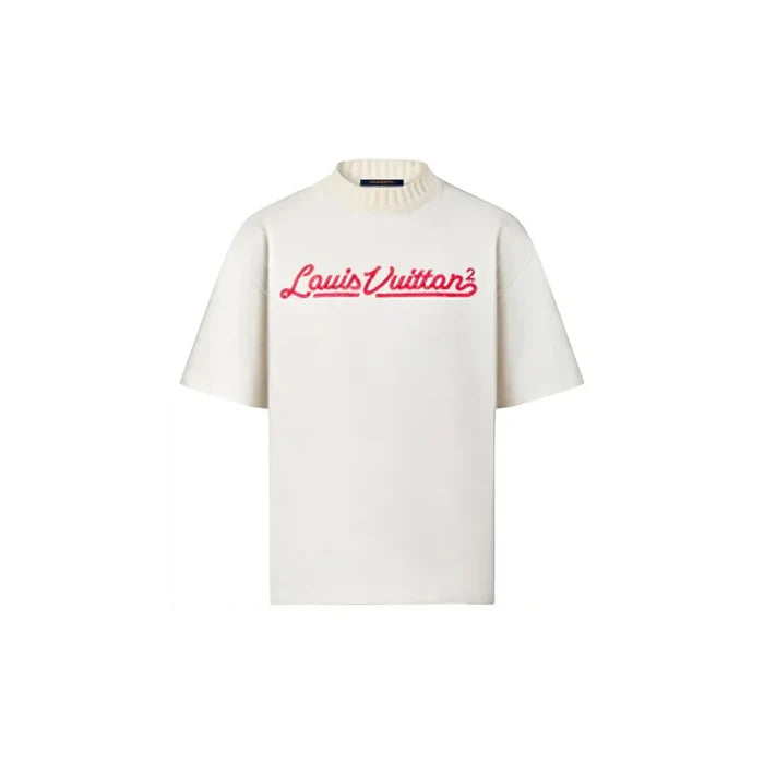 CAMISETA LOUIS VUITTON X NIGO EMBROIDERED MOCKNECK