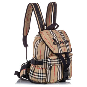 MOCHILA BURBERRY BROWN HOUSE CHECK