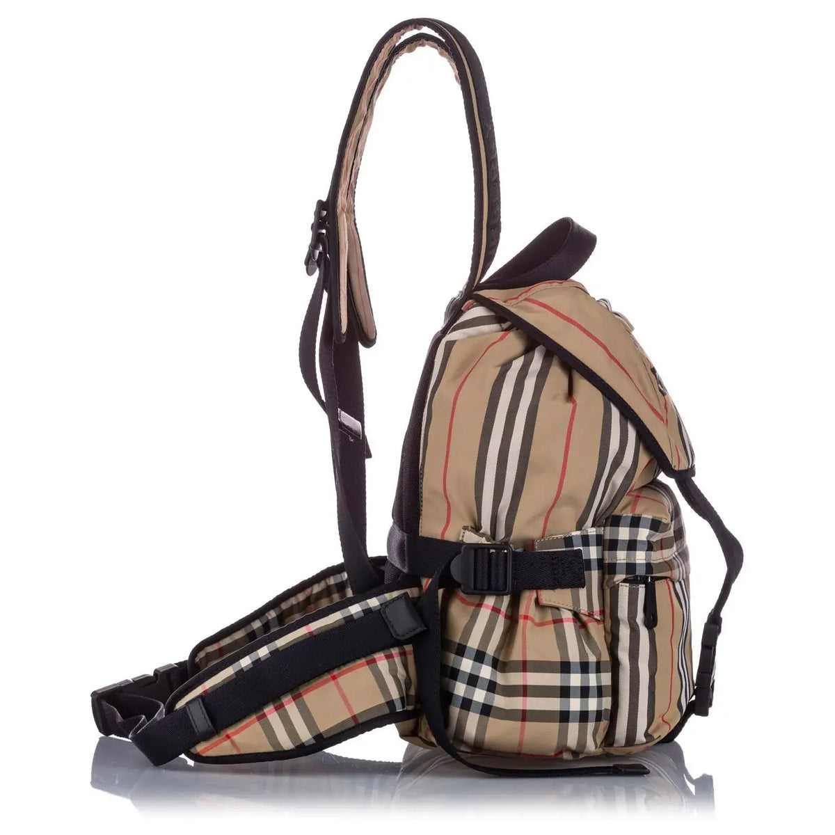 MOCHILA BURBERRY BROWN HOUSE CHECK
