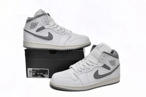 TÊNIS NIKE AIR JORDAN 1 MID GRAY