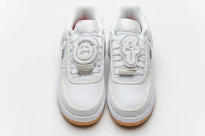 TÊNIS NIKE AIR FORCE 1 X TRAVIS SCOTT WHITE